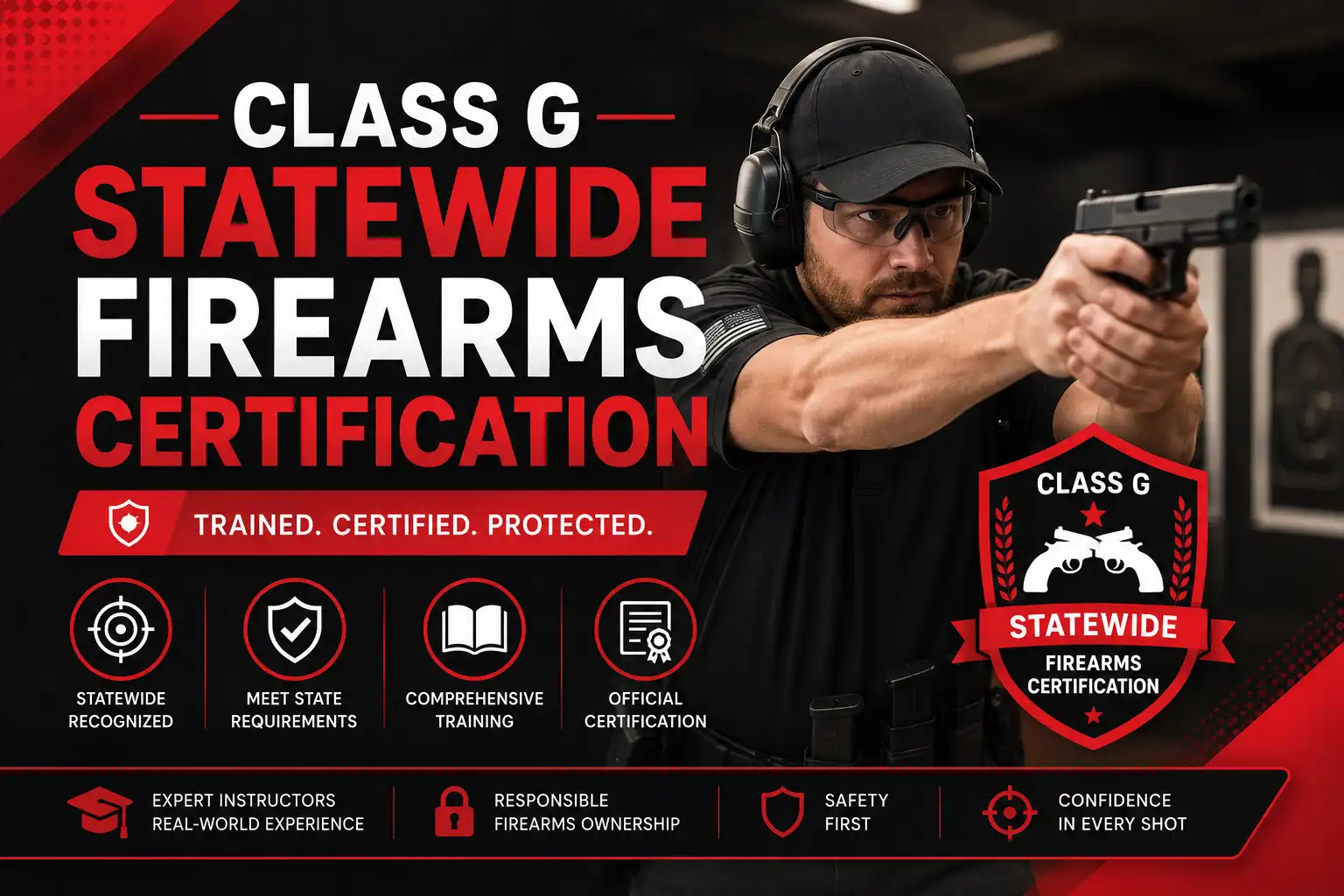 Class G Statewide Firearms Certification Training